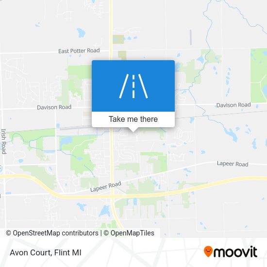Mapa de Avon Court