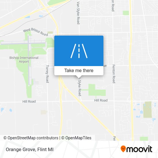 Mapa de Orange Grove
