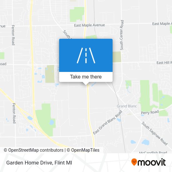 Mapa de Garden Home Drive