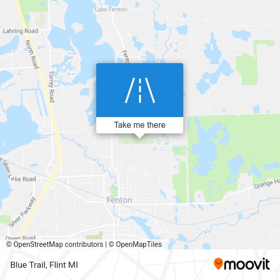 Mapa de Blue Trail