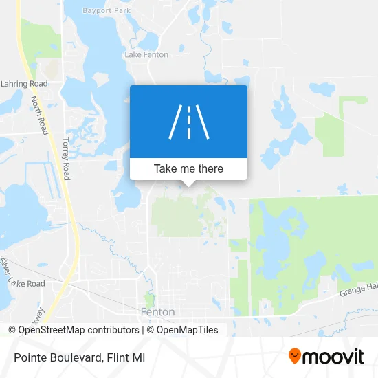 Pointe Boulevard map