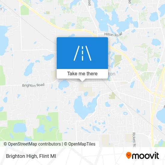 Brighton High map