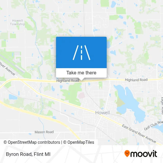 Byron Road map