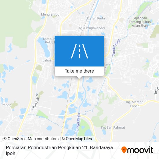 Peta Persiaran Perindustrian Pengkalan 21