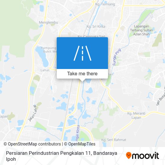 Peta Persiaran Perindustrian Pengkalan 11