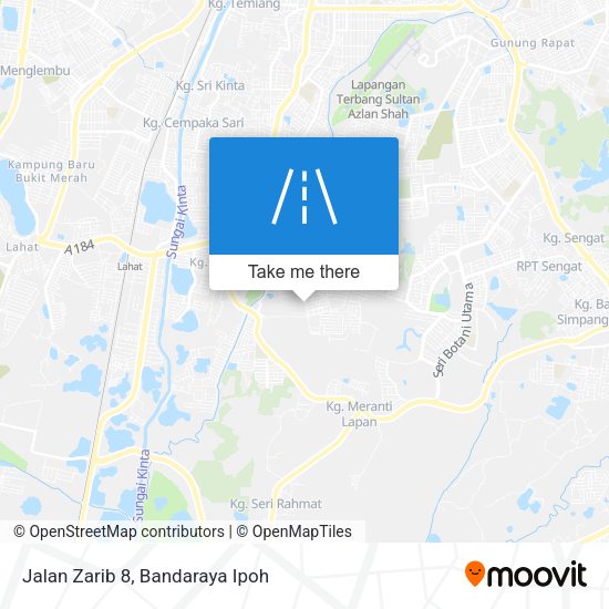Jalan Zarib 8 map