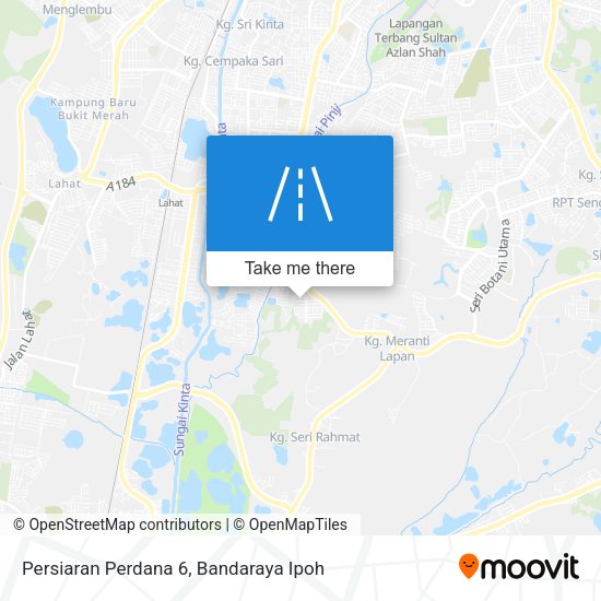 Peta Persiaran Perdana 6