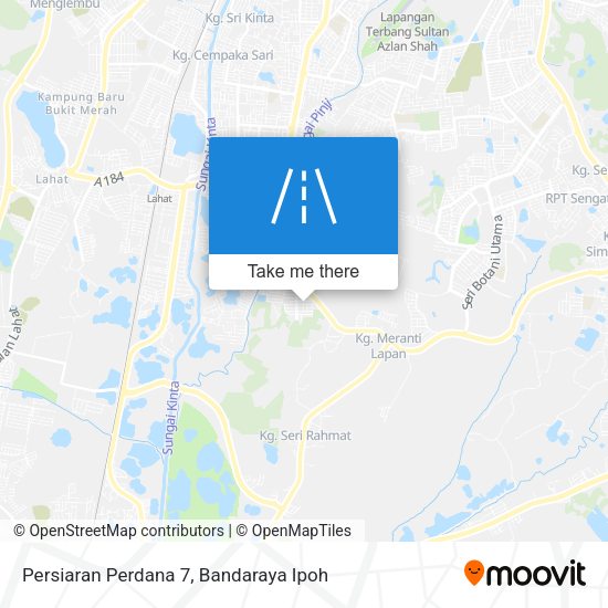 Persiaran Perdana 7 map