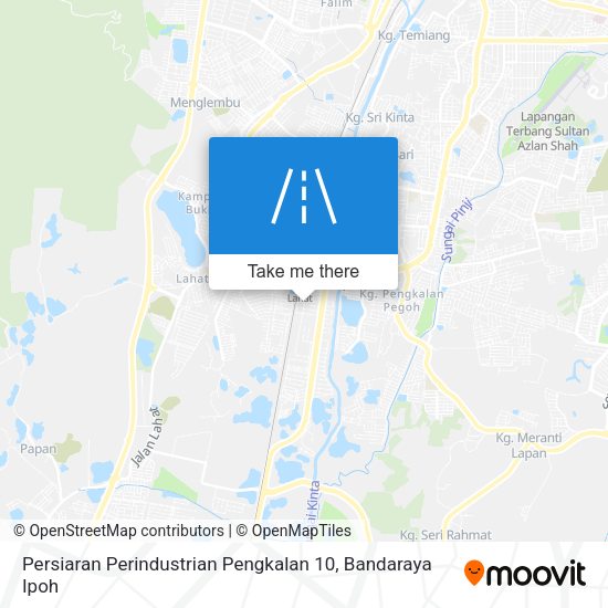Persiaran Perindustrian Pengkalan 10 map