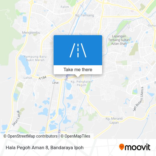 Peta Hala Pegoh Aman 8