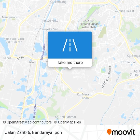 Jalan Zarib 6 map