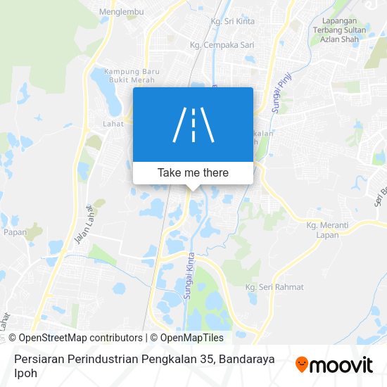 Peta Persiaran Perindustrian Pengkalan 35