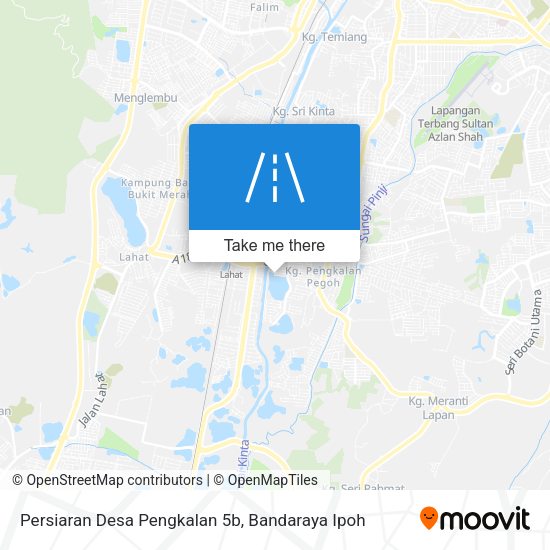Peta Persiaran Desa Pengkalan 5b