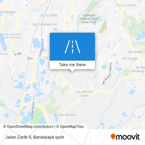 Peta Jalan Zarib 9