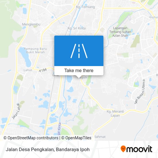 Jalan Desa Pengkalan map