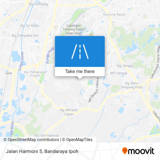 Jalan Harmoni 5 map