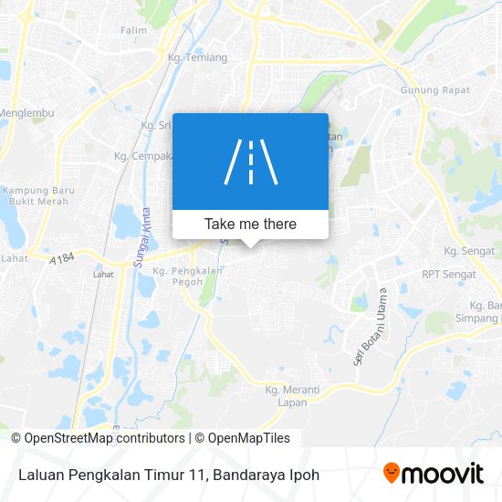 Peta Laluan Pengkalan Timur 11