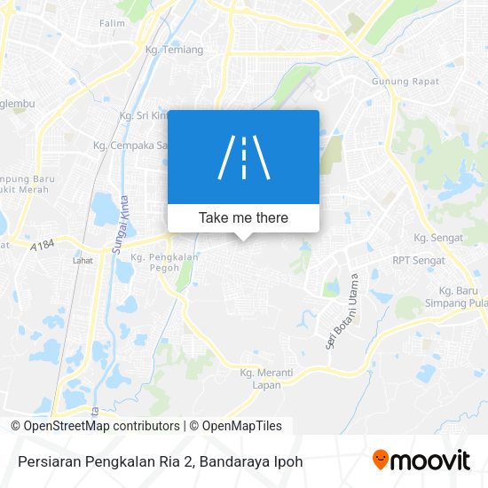 Peta Persiaran Pengkalan Ria 2