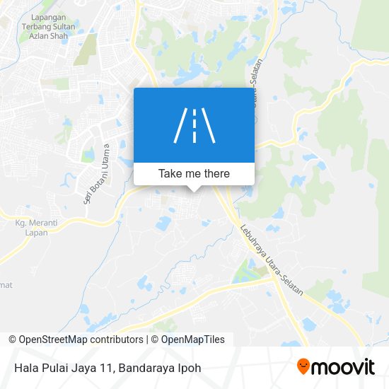Hala Pulai Jaya 11 map