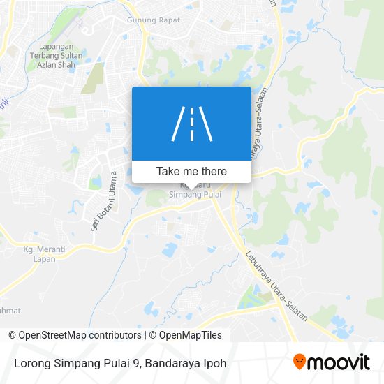 Lorong Simpang Pulai 9 map