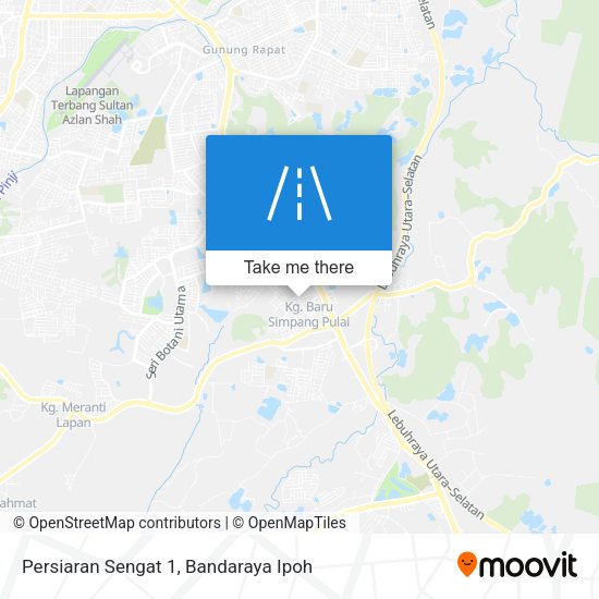 Persiaran Sengat 1 map