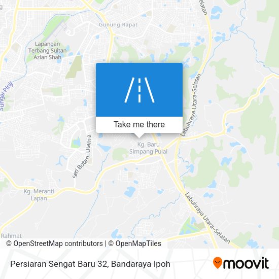 Peta Persiaran Sengat Baru 32