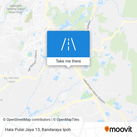 Hala Pulai Jaya 13 map