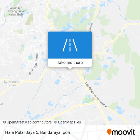 Hala Pulai Jaya 5 map
