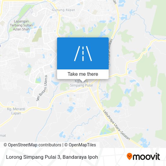 Lorong Simpang Pulai 3 map