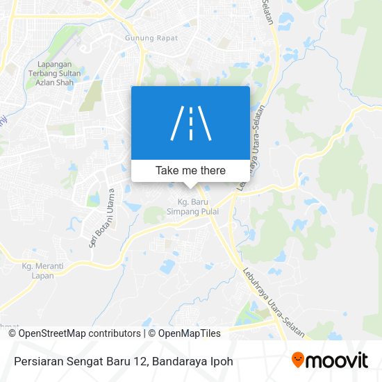Peta Persiaran Sengat Baru 12