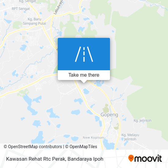 Kawasan Rehat Rtc Perak map