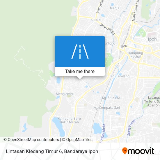Peta Lintasan Kledang Timur 6