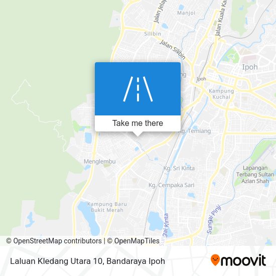 Peta Laluan Kledang Utara 10