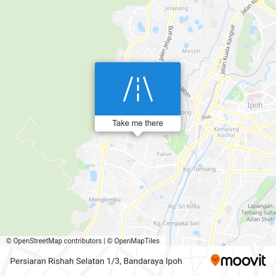 Persiaran Rishah Selatan 1/3 map