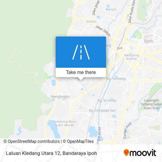 Laluan Kledang Utara 12 map
