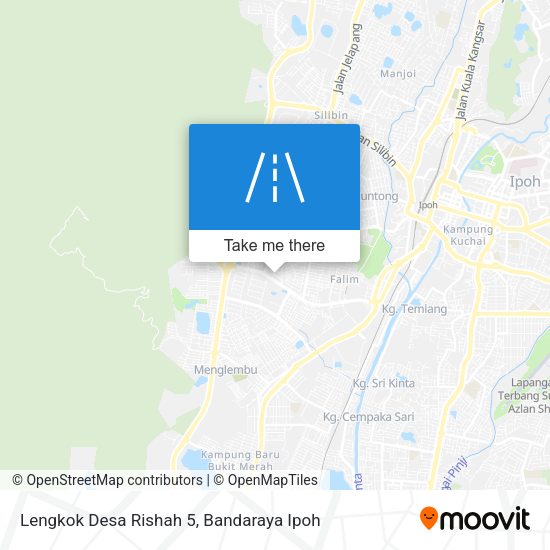 Peta Lengkok Desa Rishah 5