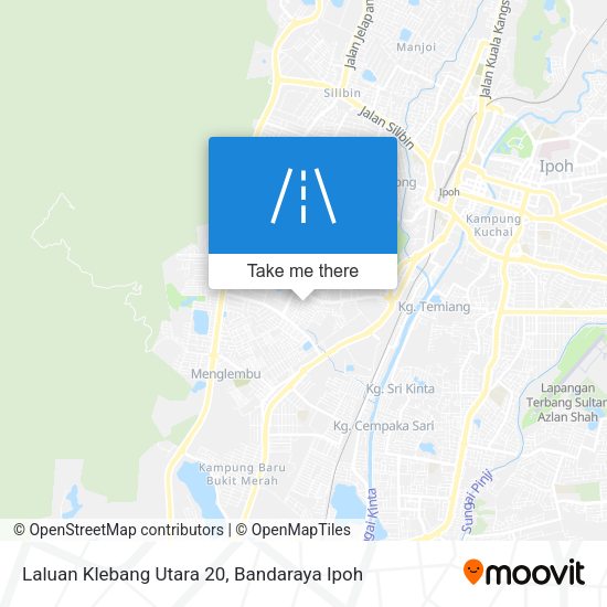 Laluan Klebang Utara 20 map