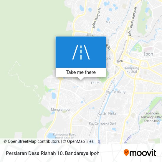 Persiaran Desa Rishah 10 map