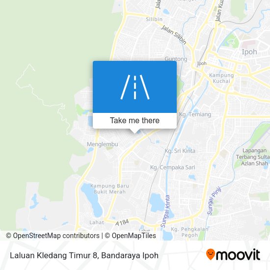 Laluan Kledang Timur 8 map