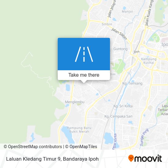 Laluan Kledang Timur 9 map
