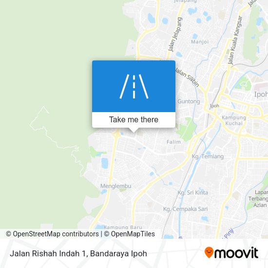 Peta Jalan Rishah Indah 1