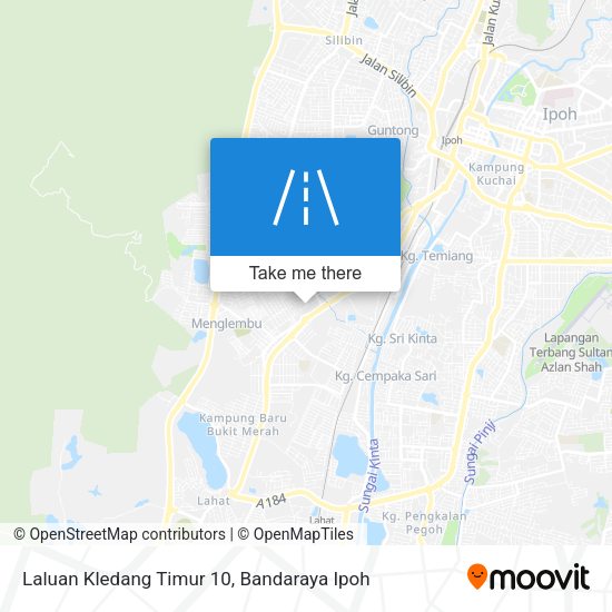 Peta Laluan Kledang Timur 10