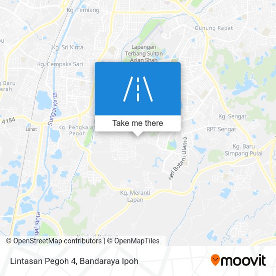 Lintasan Pegoh 4 map