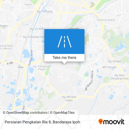 Peta Persiaran Pengkalan Ria 8