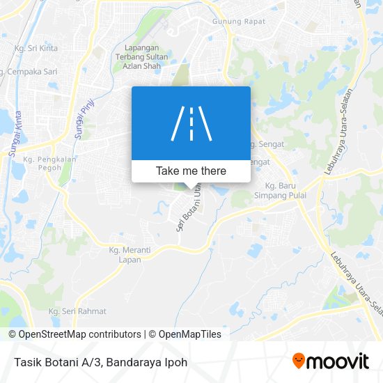 Tasik Botani A/3 map