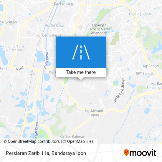 Persiaran Zarib 11a map
