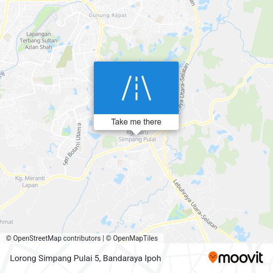Lorong Simpang Pulai 5 map