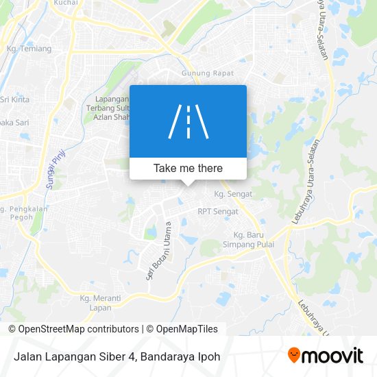 Jalan Lapangan Siber 4 map