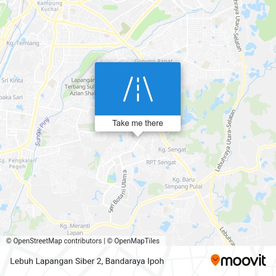 Lebuh Lapangan Siber 2 map