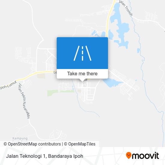 Jalan Teknologi 1 map